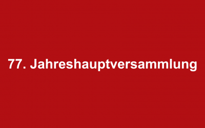 77. Jahreshauptversammlung | 21. November 2025
