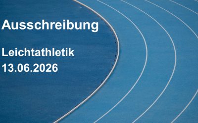 Ausschreibung Leichtathletik-Meeting | 13.06.2026